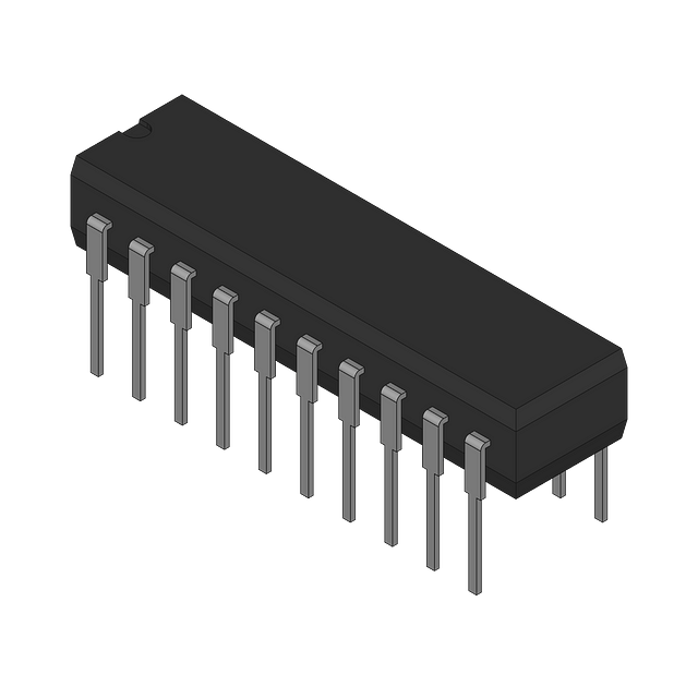DAC08AQ/883B by ANALOG DEVICE 16-pin integrated circuit chip for digital to analog conversion