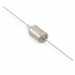 JANTX1N5557 is a through-hole TVS diode with two probes on a white background