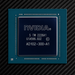 Close-up of AD102-300-A1 by Nvidia High-Performance GPU Chip with detailed markings