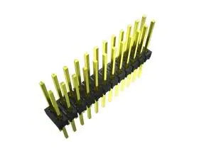 Samtec MTSW-202 connector with dual row gold plated pins for reliable electronic interconnects